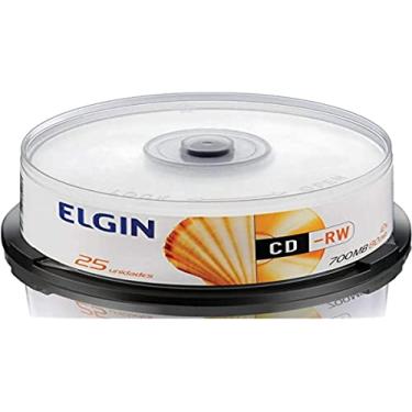 Imagem de Cd Gravável, Elgin, Printable, Cd-R, 700mb, 80 min, 52x, Tubo com 25