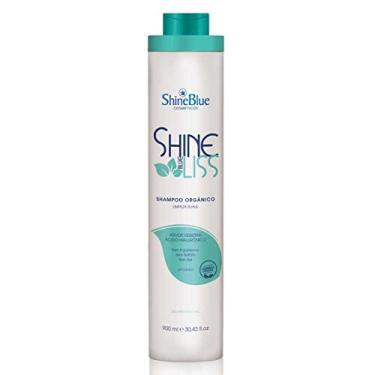 Imagem de Shampoo Shine Blue Liss Selagem Orgânica Limpeza Suave 900ml