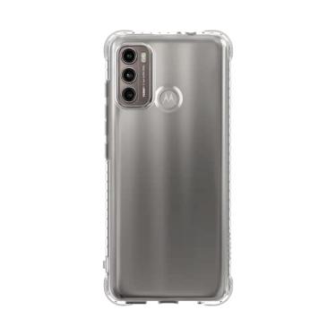 Imagem de Capa Anti Impacto Gocase Modelo Slim Clear compatível com Motorola G60 (6.5 Pol) (Transparente)
