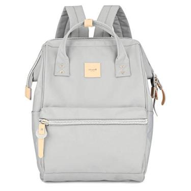 Imagem de himawari Mochila de viagem para laptop com porta de carregamento USB, bolsa médica grande, mochila universitária para mulheres e homens, Cinza 1881, Regular, Mochilas de viagem