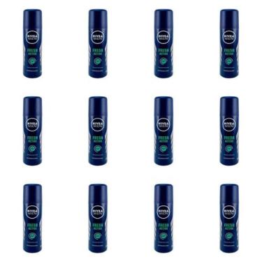 Imagem de Nivea Fresh Active Desodorante Spray 90ml (Kit C/12)