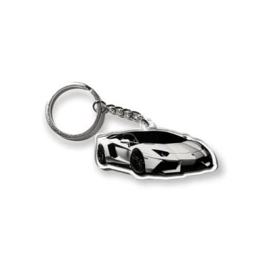 Imagem de Chaveiro de acrílico premium Lambo Aventador