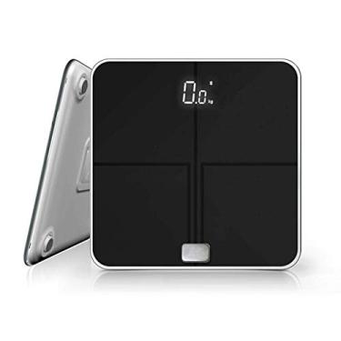 Imagem de balança eletrônica multi-função inteligente bluetooth redução de umidade gordura corporal peso saúde