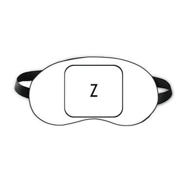 Imagem de Keyboard Symbol Z Sleep Eye Shield Soft Night Blinfold Shade Cover