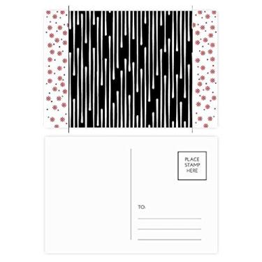Imagem de Drip Line Art Grain Ilustration Pattern Christmas Christmas Flower Celebration Cartão Postal Blessing Mailing Card