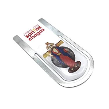 Imagem de Marca Página Metal Santa Chagas Padre Reginaldo Manzotti