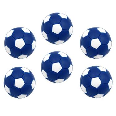 Imagem de DYNWAVE 6 peças de bolas de futebol de mesa para reposição de polegadas/32 mm bolas de futebol para peosball acessório de peosball, azul