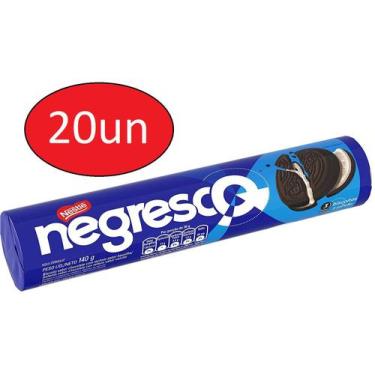 Imagem de 20 Un Biscoito Negresco Recheado 140G - Nestlé - Nestle