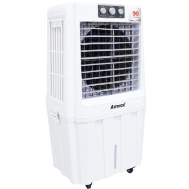 Imagem de Climatizador Ar 90L Frio Industrial Portátil Evaporativo Umidificador Branco Amvox ACL 9022