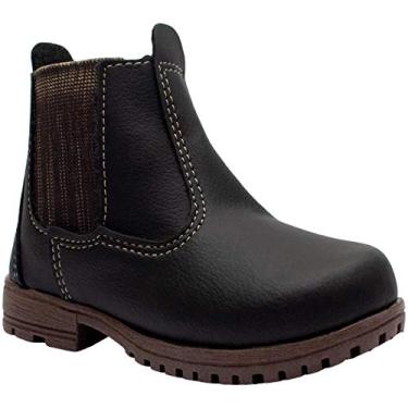 Imagem de Bota Botina Jequinha Infantil Menino 09.47 (29, Preto)