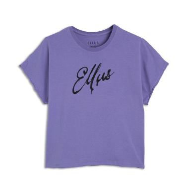 Imagem de Camiseta Ellus Over Feminina Lilás-Masculino
