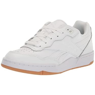 Imagem de Reebok Tênis masculino Bb 4000 II, Branco/goma/cinza puro, 10.5 Women/9 Men