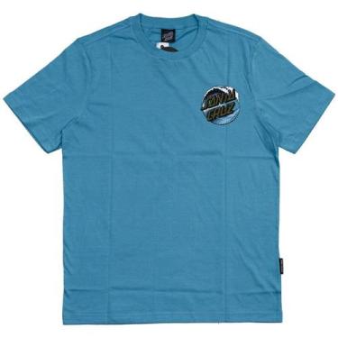 Imagem de Camiseta Santa Cruz Wave Dot Azul Claro