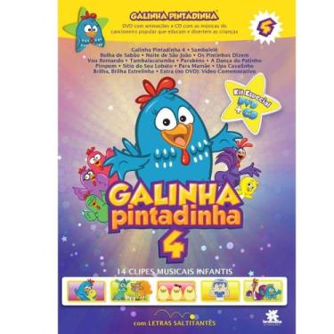 Imagem de Dvd Galinha Pintadinha 4 (Dvd + Cd) - Lc