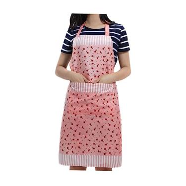 Imagem de COLLBATH Avental De Pescoço Avental De Cozimento Mulheres Cruzar Babador De Cozinha Avental De Cozinha Mulher Macacão Para Mulheres Avental Cruzado De Cozinha Gravata Longa Senhorita Garota