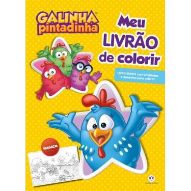 Imagem de Livro - Galinha Pintadinha - Meu Livrão De Colorir
