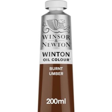 Imagem de Winsor & Newton Winton Tinta a Óleo, Marrom (Burnt Umber), 200 ml