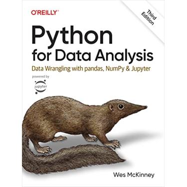 Imagem de Python for Data Analysis: Data Wrangling with Pandas, Numpy, and Jupyter
