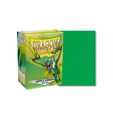 Imagem de Dragon Shield 100 capas protetoras de deck tamanho padrão fosco (verde maçã)