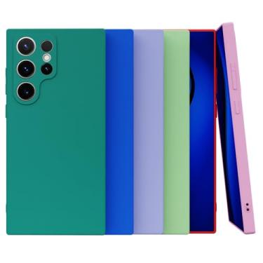 Imagem de Capa Capinha Case Compatível Samsung Galaxy S23 ULTRA Silicone Aveludada Com Proteção De Câmera [NOBRE STORE] (VERMELHO)