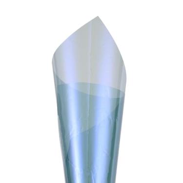 Imagem de XIMINZ Película transparente para janela 99,3 x 393,7 polegadas Película solar de vinil com bloqueio solar UV controle de calor película de proteção de para-brisa de segurança proteção de vidro