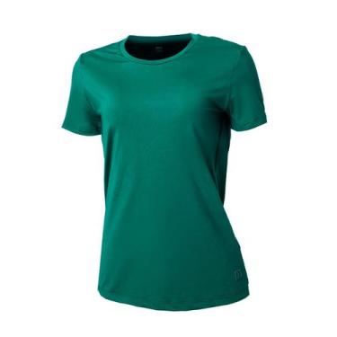 Imagem de Camiseta Feminina Wilson Core Basic Cor Verde