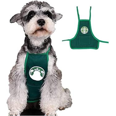 Imagem de PDFT Roupas para gatos para animais de estimação, roupas para cães de estimação, fantasia divertida para animais de estimação, adequada para a maioria dos cães pequenos ou gatos. Macia, confortável e respirável. (G)