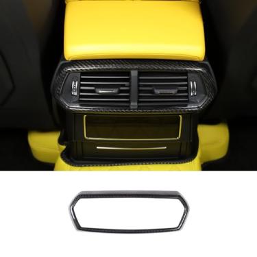 Imagem de TOYCIDFG Tampa de ventilação AC para console central traseiro capas de ventilação de ar condicionado caixa de apoio de braço traseiro moldura de acabamento para saída de ventilação de ar condicionado