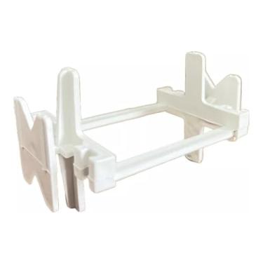 Imagem de Kit com 100 Espaçador Para Instalação de Bloco de Vidro Com Espaçamento Para Rejunte de 10mm