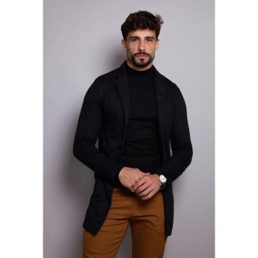 Imagem de Sobretudo em Moletinho com Lapela Bolsos-Masculino
