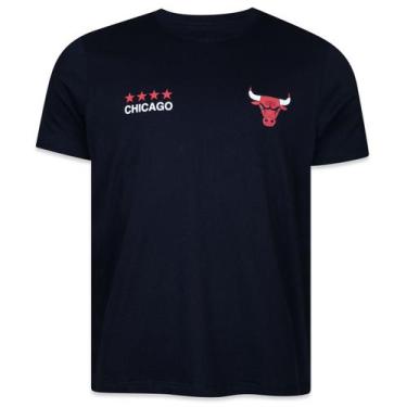 Imagem de Camiseta New Era Regular Chicago Bulls Action Winter Sports