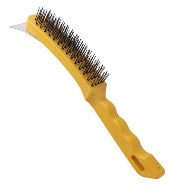 Imagem de Escova Aço Plastica 27 Mc 4 Fileiras - Hutz
