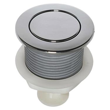 Imagem de Mecanismo Botão Acionamento Superior Embutido Cromado 68mm - MB2