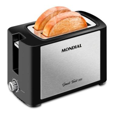 Imagem de Torradeira De Pães 800 Watts - Smart Toast Inox - Mondial Smart Toast