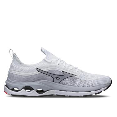 Imagem de Tênis Mizuno Wave Legend 3 - Masculino - Branco-Cinza  masculino