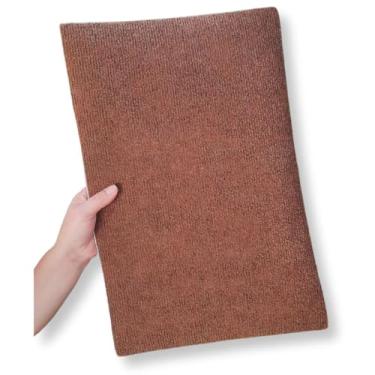 Imagem de Arranhador para Gatos Adesivo de Carpete 1 metro quadrado (7un x 31x48cm) (Marrom)