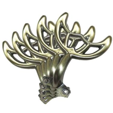 Imagem de ZIYOUGOU Braços de substituição das lâminas do ventilador de teto de 1,4 m - bronze antigo - 5 peças (bronze antigo)