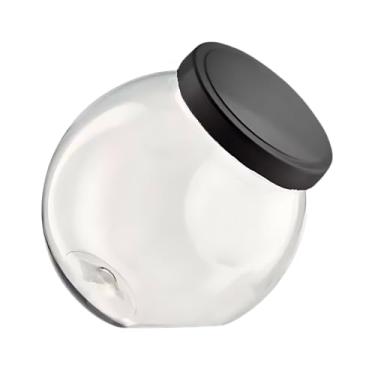 Imagem de Pote Baleiro Plastico Grande 3lt Porta Mantimentos Multiuso (Preto)