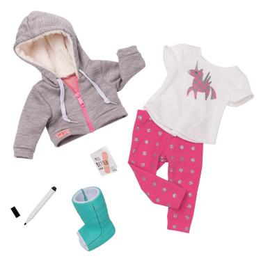 Imagem de Conjunto de Roupa "Fique Bem Logo" - Our Generation