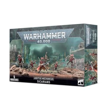 Imagem de Games Workshop Adeptus Mechanicus Sicarians Warhammer 40,000 - Jogo de Tabuleiro - 117 Componentes - Plástico - Fantasia - Adulto - Montagem Necessária