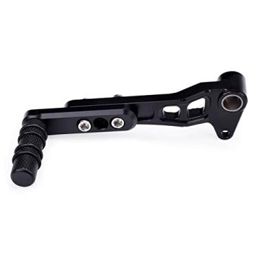 Imagem de HRuizq Pedal de câmbio de marcha esquerda da motocicleta compatível com Suzuki GSX250R GSXR250 GW250 DL250 V-Strom 250 (preto)