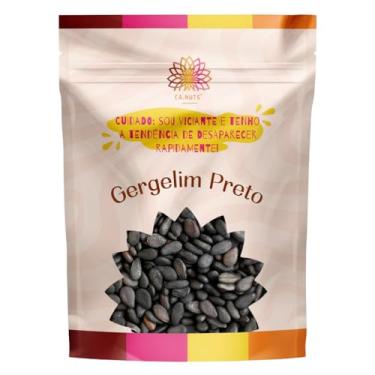 Imagem de Gergelim Preto Semente Premium Ca.Nuts (1 Kg)