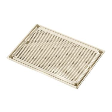 Imagem de Bothyi Tapete para areia de gato Tapete para armadilha de areia de gatinho Tapete leve para areia de gatinho Caixas de areia antiderrapantes Tapete para, CafÉ