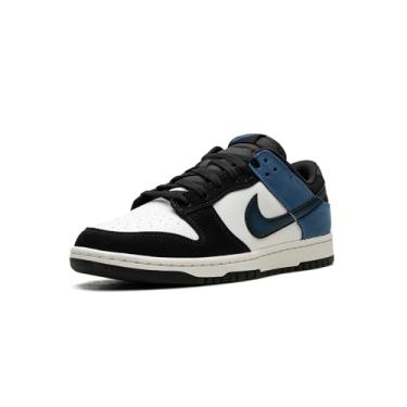 Imagem de Nike Masculino Dunk Low SP St John Branco/University Red Couro Tamanho, Summit branco/azul industrial, 8.5