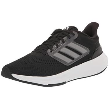 Imagem de adidas Tênis de corrida feminino Ultrabounce, Preto/branco/preto, 36