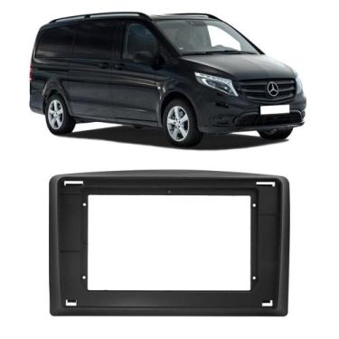 Imagem de Moldura Painel Mercedes Vitto 2015 2016 2017 10 Polegadas DVD MP5 - Ec