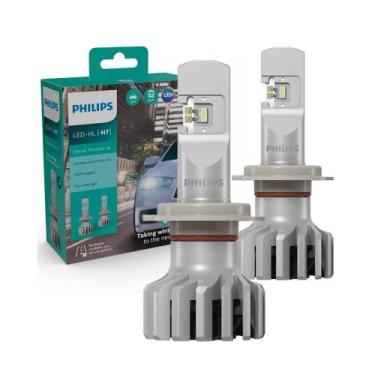 Imagem de Par Lampada H7 Led Ultinon Philips Pro5000 até 6.200K 12V
