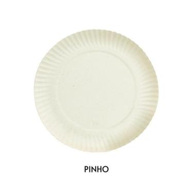 Imagem de Prato De Papelão Pinho N 12 - 100 Unidades - TAMAROZZI EMBALAGENS