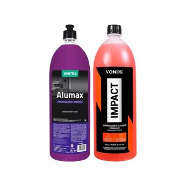Imagem de Kit Limpeza Profissional Diversas Superfícies Alumax Impact - VONIXX