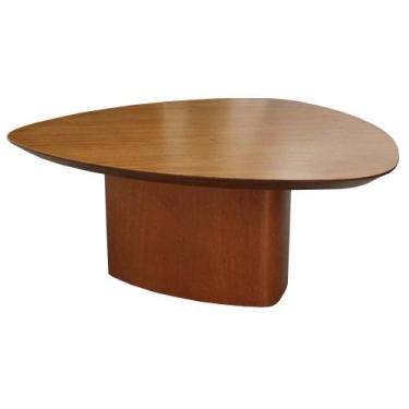 Imagem de Mesa de Centro Sintra Tampo Cinamomo e Base Champagne - 74821 - Sun Ho